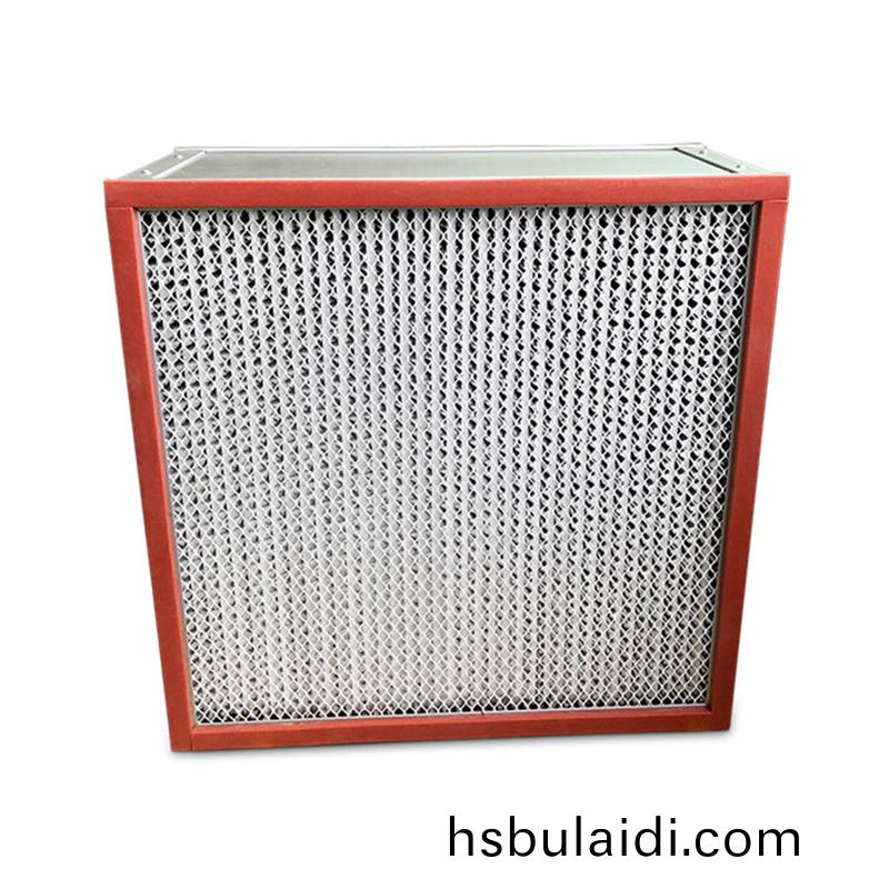 耐高溫高傚過濾器的特點咊應用